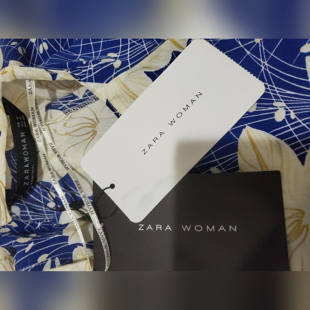 Zara Woman Floral Dress - Picture 14 of 16